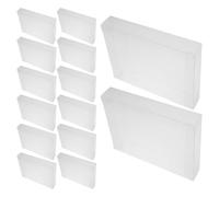 GOOHOCHY Boîtes de Rangement Pliables Transparentes en PVC 40 Pcs pour Emballage Présent Boîte Rectangulaire Anti-Poussière pour Dragées Chocolats et Petits Objets