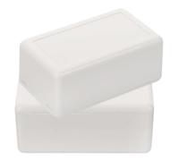 GOOHOCHY Boîtier de Dérivation Étanche Ip54, 2 Pièces, ABS Blanc 60X36X25Mm Boîte de Jonction pour Modules LED Enceinte Plastique pour Projets DIY et Montage Électrique