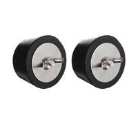 GOOHOCHY Bouchon d'Extension Hivernage pour Conduite de Retour Piscine 51 MM, Lot de 2 Pièces en Caoutchouc Solide, Taille 9, Protection Antigel pour Vidange Piscine Hors Sol