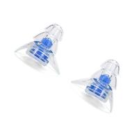 GOOHOCHY Bouchons Oreille Silicone Anti-Bruit Réutilisables Bruit en Voyage et Sommeil 1 Paire Surface Souple Confortable