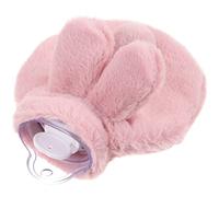 GOOHOCHY Bouillotte Portable en PVC Anti-Éclatement Poche à Eau Chaude Réutilisable Chauffe-Mains Compact et pour Hiver et Douleurs Menstruelles Accessoire de Confort