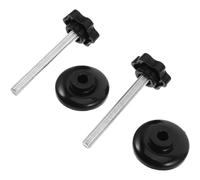 GOOHOCHY Boutons de Réglage M6x50 Pièces pour Déambulateur Lot de 2 Poignées Réglables en Acier Robuste, Accessoires de Mobilité Universels pour Fauteuils Roulants et Rollators