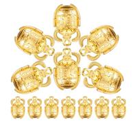 GOOHOCHY Breloques Scarabées en Métal 20 Pièces pour Fabrication de Bijoux et Colliers, Accessoires Vintage pour Créations Artisanales