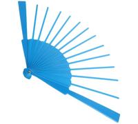 GOOHOCHY Cadre Ventilateur Pliant avec Branches Plastique Bleu Ciel Structure Robuste pour Éventail Japonais Sensu DIY Kit Créatif pour Décoration Cadeaux et Performances Scéniques