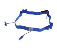 GOOHOCHY Ceinture de Course à Pied Bleue Élastique Taille Unique en Polyester Clip Réglable, Ceinture de Compétition Multifonction pour Marathon et Activités Sportives en Extérieur