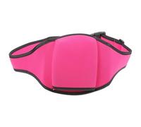 GOOHOCHY Ceinture Porte-Micro en Néoprène Pochette Renforcée pour Microphone Portable, pour Danse et Scène, Support Pratique pour Entraînement Fitness