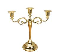 GOOHOCHY Chandelier Vintage Style European Bougeoir Creative Candle Holder Desk Decoration Table Ornament