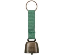 GOOHOCHY Cloche Suspendue Alarme de Sécurité en Cuivre Vintage Facile à Attacher, Résistante pour Randonnée et Sports Extérieurs Adaptée aux Chiens et Cochons