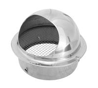 GOOHOCHY Couvercle Anti-pluie Chapeau de Ventilation Résistant et Pratique en Acier Inoxydable 160mm pour Conduit D'aération de Hotte Aspirante pour Extérieur
