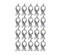 GOOHOCHY Ensemble de 20 Pendentifs Lettres Hope Design Unique et Finition Soignée en Alliage Argenté Accessoires Délicats et Stylés pour Bracelets et Chevilles