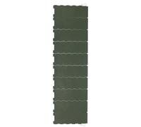 GOOHOCHY Fer Coupe-vent Pliable Pare-, pour Poêle de Camping Protège-brûleur Portable, Améliore le Contrôle par Mauvais, pour Camping et Barbecue