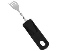 GOOHOCHY Fourchette Adaptative Acier Pour à Alimentation Personnes Âgées Ustensile Ergonomique Anti-tremblement Pour Patients Avec Mobilité Réduite