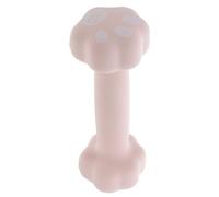 GOOHOCHY Haltère Féminin 1 Kg Revêtement Vinyle Antidérapant Rose Poids Léger pour Musculation à Domicile Équipement Fitness Compact pour Exercices de Renforcement et Aérobic