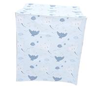 GOOHOCHY Housse Anti-poussière Machine à Laver Housse De Protection Pour Lave-linge Couverture De Laveuse Domestique Protecteur Lave-linge Séchant Couvercle Du Sèche-linge Demain Sky-blue
