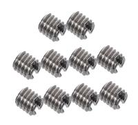 GOOHOCHY Inserts Filetés Inox M2 X M4 X 4 MM Lot de 10, Connecteurs Filetés pour Meubles en Bois, Accessoires de Fixation pour Impression 3D et Bricolage Domestique