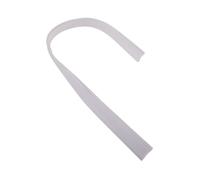 GOOHOCHY Joint de Porte Intérieure 93 CM Blanc PVC Isolant Phonique Coupe-Vent Imperméable pour Porte d'Entrée et Fenêtre, Protection contre le Bruit et les Courants d'Air pour la Maison