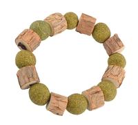GOOHOCHY Jouets pour Chats à l'herbe à Chat pour Chats Collier à l'herbe à Chat, en Bois Naturel, régule l'humeur, Peut se Porter Autour du Cou, pour Chatons