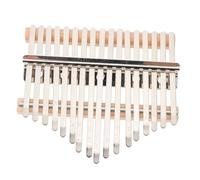 GOOHOCHY Kit Complet D'accessoires Kalimba Diy 17 Touches Pour Piano à Pouce, Pièces En Bois Solide Pont Inclus, Bricolage Musical Facile Pour Amateurs Et Réparation D'instruments Portables