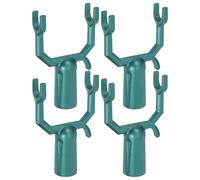 GOOHOCHY Kit de 4 Supports de Branches en Alliage D'aluminium Vert pour Arbres Fruitiers, Tuteur Robuste Diamètre Intérieur 19mm, pour Jardin et Verger