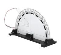 GOOHOCHY Kit Optique Physique Plastique Noir pour Expériences de Réfraction et Réflexion, Matériel de Laboratoire pour Cours en Classe