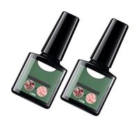 GOOHOCHY Liquide Ongles Lot De 2 Flacons Solution Ongles Épaissis Haute Perméabilité Accélérateur De Régénération Usage Quotidien