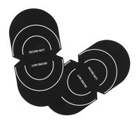 GOOHOCHY Lot de 2 Protège-Disques Vinyles Antistatiques en Feutrine Épaisse Moufles de Manipulation pour Disques Vinyles Accessoires de Nettoyage et Protection pour Platines pour