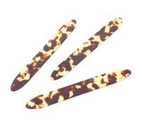 GOOHOCHY Lot de 3 Médiators pour Lune, Plectres Légers en Plastique pour Ukulélé, Guitare et Banjo, Forme Rectangulaire, Accessoire Précis pour Performance Musicale et Pratique Quotidienne