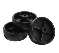 GOOHOCHY Lot de 4 Roues de Chauffage de Terrasse et Meubles, roulettes Charge Lourde Extérieures, Installation Rapide, Compatibles Parasol Chauffant et Étagères