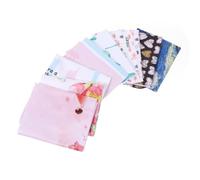 GOOHOCHY Lot de 8 Chiffons d'Essuyage en Microfibre pour Lentilles et Écrans de Téléphone Couleurs Assorties Tissu Microfibre Doux sans Peluche Nettoyage pour Lunettes Miroirs et