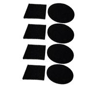 GOOHOCHY Lot De 8 Filtres En Coton Pour Bac à Compost Cuisine, Filtres Désodorisants Anti-odeurs Ronds Et Carrés, Accessoires Filtrants Pour Poubelle, Recharges Pour Élimination Domestiques