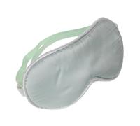 GOOHOCHY Masque De Sommeil Pour Bébé En Soie Véritable, Taille Bébé, Couleur Vert Clair, Masque Occultant Doux, Lavable En Machine, Pour Sieste Et Voyages, Cache-œil Apaisant Pour -né