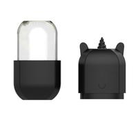 GOOHOCHY Masseur de Glace Visage en Silicone Léger Soulagement, Usage à Domicile Voyage, Porte-glaçons pour Cryothérapie Visage