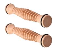 GOOHOCHY Masseur de Pieds en Bois 2 Pcs Rouleau pour Plante des Pieds, Outil de Massage Manuel Solide pour Détente à Domicile, Soulagement Musculaire et Fasciite Plantaire, Massage