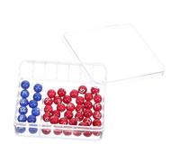 GOOHOCHY Mini Machine à Loterie avec Boules Sélectionneur de Numéros Ludique et Éducatif Apprentissage des Couleurs et Probabilités Jeu Familial pour Toutes Âges