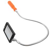 GOOHOCHY Miroir D'inspection Flexible en Acier Inoxydable Miroir D'inspection Lumière LED Outil Mécanique pour Mécanique Auto pour Voiture pour Maintenance Générale