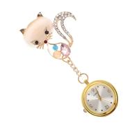 GOOHOCHY Montre D’infirmière à Clip, Boîtier ABS Alliage, Cadran Séparé | Fixation Col et Poche, Lecture Précise, pour Blouses et Badges, Service Clinique, Personnel Vétérinaire