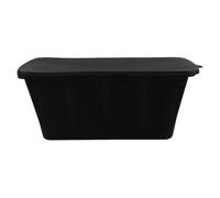 GOOHOCHY Moule à Glaçons en Silicone Noir 3l Grosse Capacité Résistant de 20℃ à 220℃ sans Bavure pour Bains de Glace et Activités Extérieures