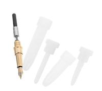 GOOHOCHY Moule Silicone DIY pour Stylo-Plume Plume en Laiton, Finition Fine et Flexible, Set Complet pour Fabrication Professionnelle et Créative