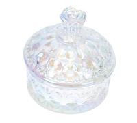 GOOHOCHY Nail Art Liquid Holding Glass Cup Transparent Manicure Mixing Container For Nail Polish And Powder Stable Thick Bottom Cleaning Pen Cup