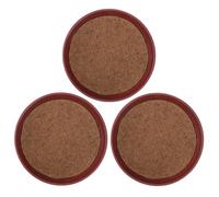GOOHOCHY Nid en Plastique pour Pigeons, 3 Ensembles, Bassin à Œufs Solide | Accessoire D’Élevage pour Oiseaux et Petits Poulets, Structure Résistante, Surface Confortable et Respirante