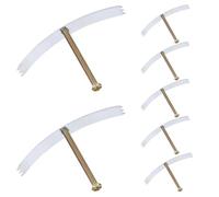 GOOHOCHY Outil de Réparation pour Prises Type 86, 20 Supports en Métal Galvanisé Vis, Adapté aux Boîtes de Jonction et Câbles Muraux Couleur Aléatoire