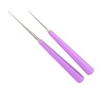GOOHOCHY Outils de Perlage 2pcs Aiguilles Fines, Alésoirs en Abs et Émeri, Agrandisseur de Trous pour Bijoux et Perles DIY