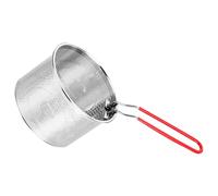 GOOHOCHY Panier de Friture Panier de Vidange D'huile Rapide Poignée en Acier Inoxydable 304 pour Légumes et Frites, pour et Restaurants