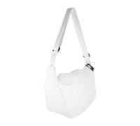 GOOHOCHY Paquet Bandoulière Décontracté en Toile Blanche, Grosse Capacité | Léger et Portable, pour Ranger les Articles du Quotidien, Style Mode Finitions Soignées