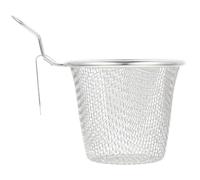 GOOHOCHY Passoire à pâtes en acier inoxydable perforée pour cuisson et égouttage, panier filtration pour cuisine maison et professionnelle, surface lisse sans bavures