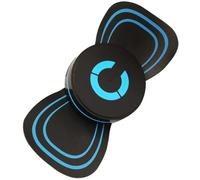 GOOHOCHY Patch de Massage Cervical Rechargeable Coussin Vibrant Multifonction Portable pour Nuque Dos et Épaules Patch Professionnel Anti-Vibrations Appareil Massage Shiatsu Compact