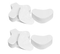 GOOHOCHY Patchs Nettoyants pour Menton et T Zone - Coton Blanc - 2 Boîtes de 400 Pièces - Élimination des Points Noirs et Contrôle Ciblé de l'Huile - Usage Quotidien pour Femmes