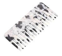 GOOHOCHY Peigne Large Antistatique Acétate Démêlant pour Cheveux Épais Fins Bouclés et Raides Design Ergonomique Confortable pour Usage Domestique et Salon