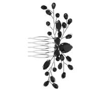 GOOHOCHY Peigne Mariage Vintage Accessoire Cheveux 11X6X1.2Cm Détail Raffiné pour Coiffure de Mariée Lors de Cérémonie