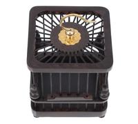 GOOHOCHY Petite Cage Titulaire Récipient Cage à sauterelles d'ébène Noire pour Enfants Observer Les Insectes et étudier Les Petits Animaux